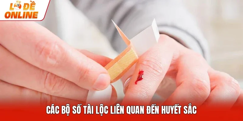 Các bộ số tài lộc liên quan đến huyết sắc