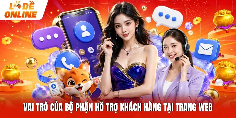 Vai trò của bộ phận hỗ trợ khách hàng tại trang web